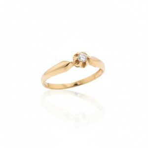 DIAMOND RING - FLOWER ENGAGEMENT RING