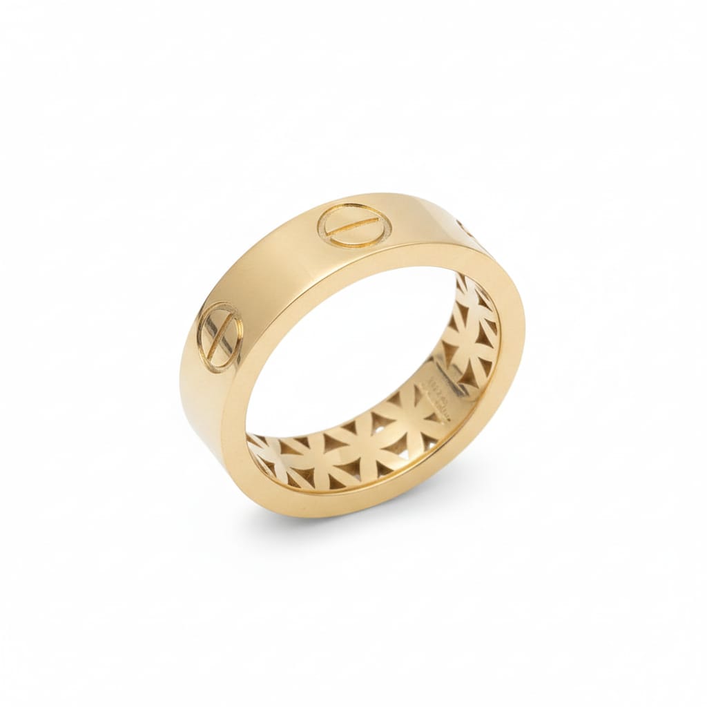 cartier gold rihg 1c