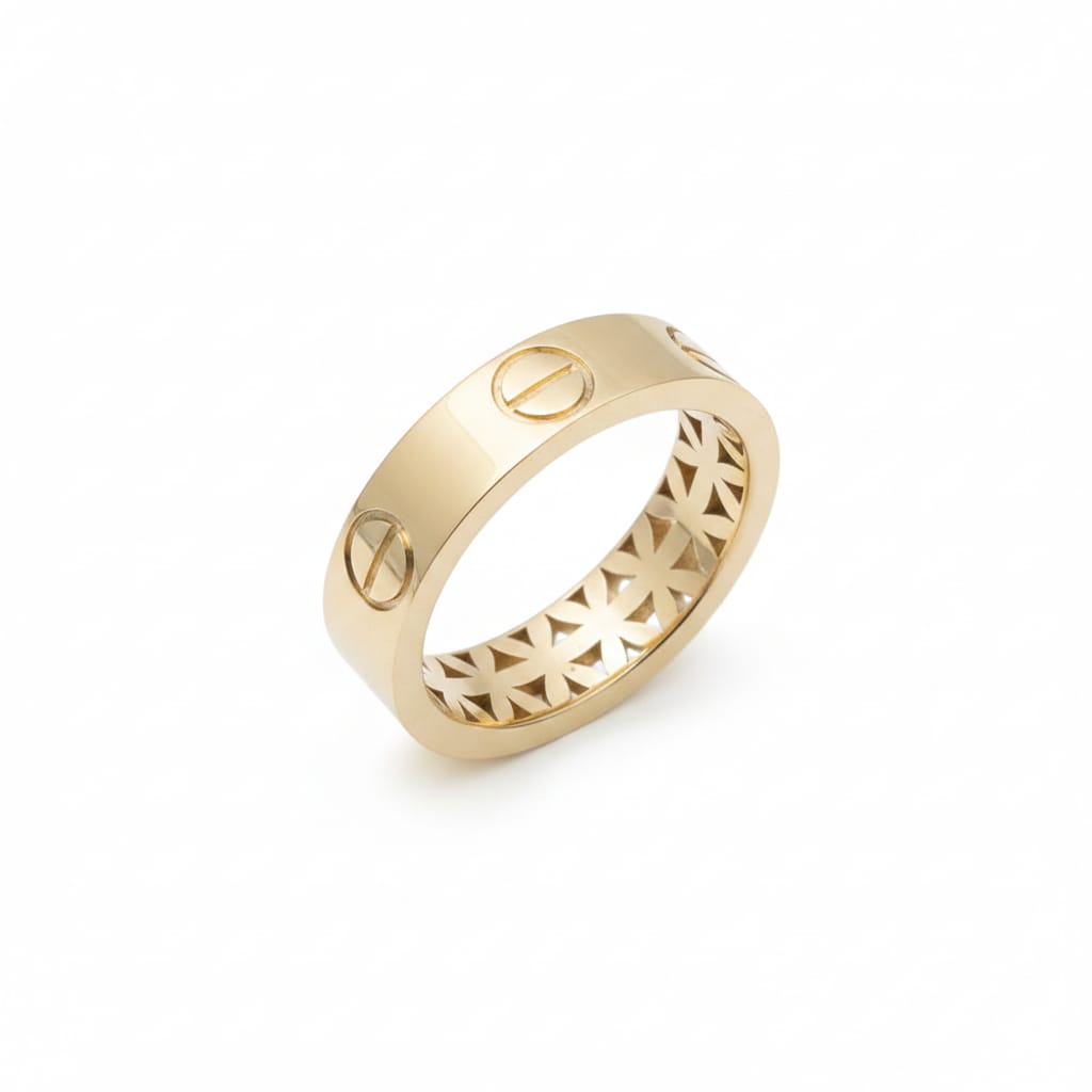 cartier gold ring 1b