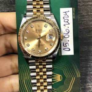 Rolex Steel and Yellow Gold Rolesor Datejust 36 126233 mdj