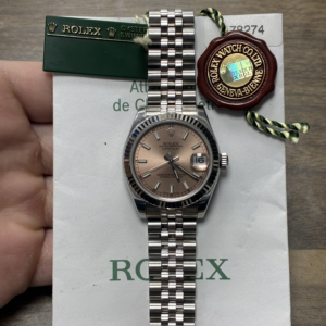 Rolex Steel and White Gold Datejust 31 178274 mdo
