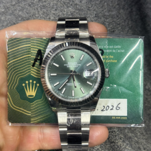 Rolex Datejust 41 Stainless Steel / Fluted / White Roman / Jubilee 126334 WRJ