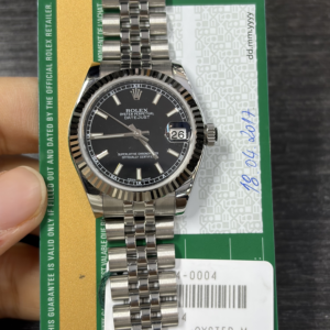 Rolex Steel and White Gold Datejust 31 178274 mdo