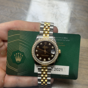 Rolex Steel and Yellow Gold Datejust 31 178383 bkij