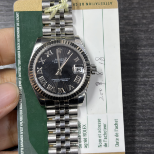 Rolex Steel and White Gold Datejust 31 178274 mdo