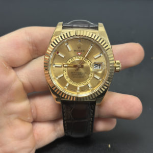 Rolex Yellow Gold Sky-Dweller 326138 s
