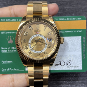 Rolex Yellow Gold Sky-Dweller 326938 ch