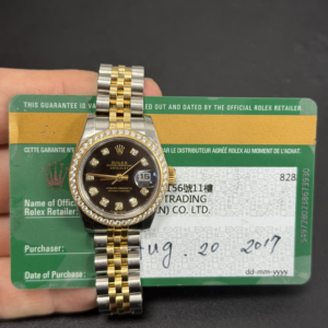 Rolex Steel and Yellow Gold Rolesor Lady Datejust 26 179383 rrj