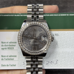 Rolex Steel and White Gold Datejust 31 178384 sij