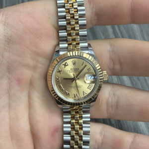 Rolex Lady-Datejust 28 Stainless Steel And Yellow Gold / Fluted / Lavander - Diamond / Jubilee 279173 LDJ