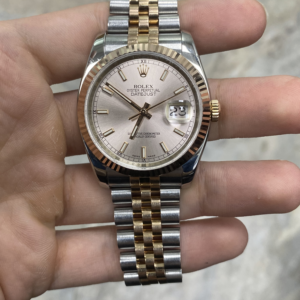 Rolex Steel and Everose Rolesor Datejust 36 116231 chsj