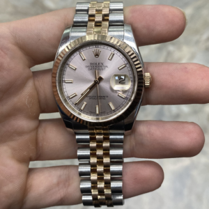 Rolex Steel and Everose Rolesor Datejust 36 116231 chsj