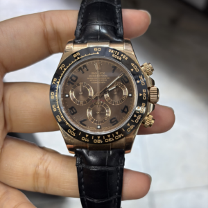Rolex Daytona 40 Rose Gold / Tachymetre / Chocolate / Strap 116515