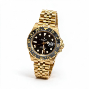 Rolex GMT‑Master II 126718GRNR – 18K Yellow Gold & Black Dial-0001