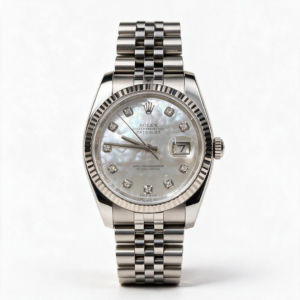 Rolex Datejust 36 116234 Stainless Steel & 18K White Gold Silver Dial 116234 sdj