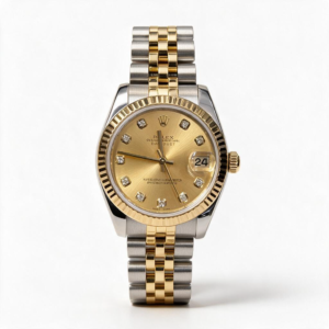 Rolex Datejust 31 178273 Rolesor – циферблат цвета шампанского с бриллиантовыми метками